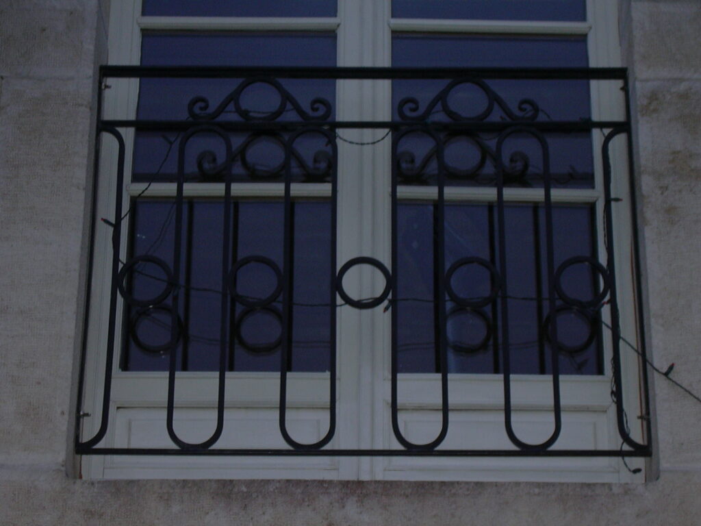 Garde corps personnalisé fabriqué par un artisan à Beaune (21)