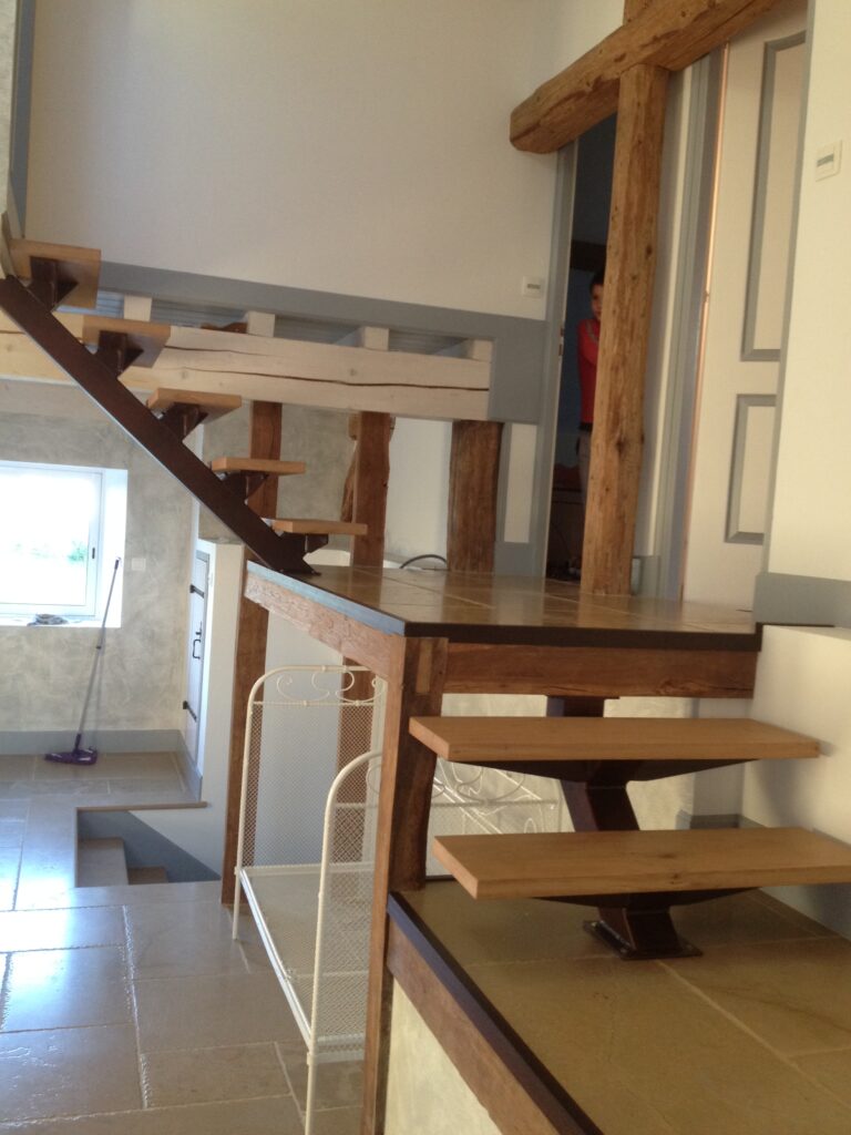 Escalier personnalisé à Beaune