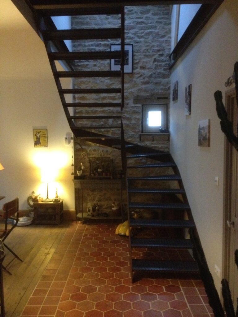 Escalier en métal pose à Beaune (21)