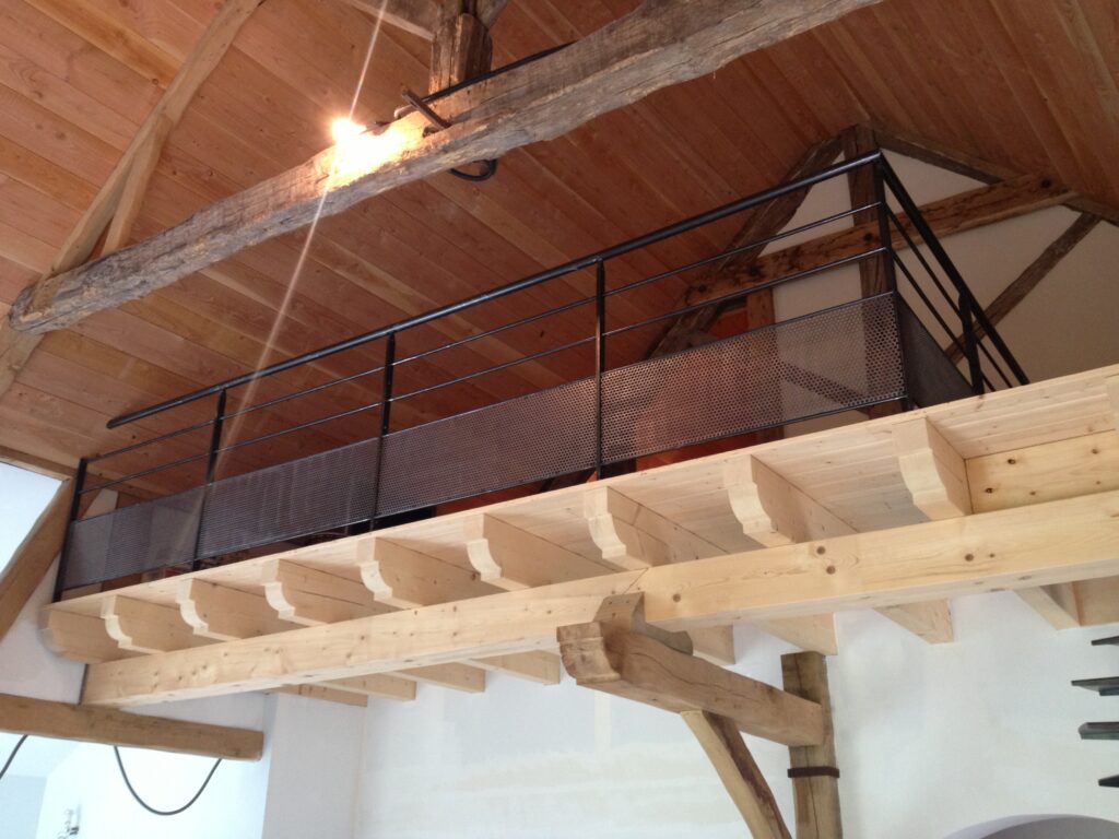 Garde corps personnalisé fabriqué par un artisan à Beaune (21)