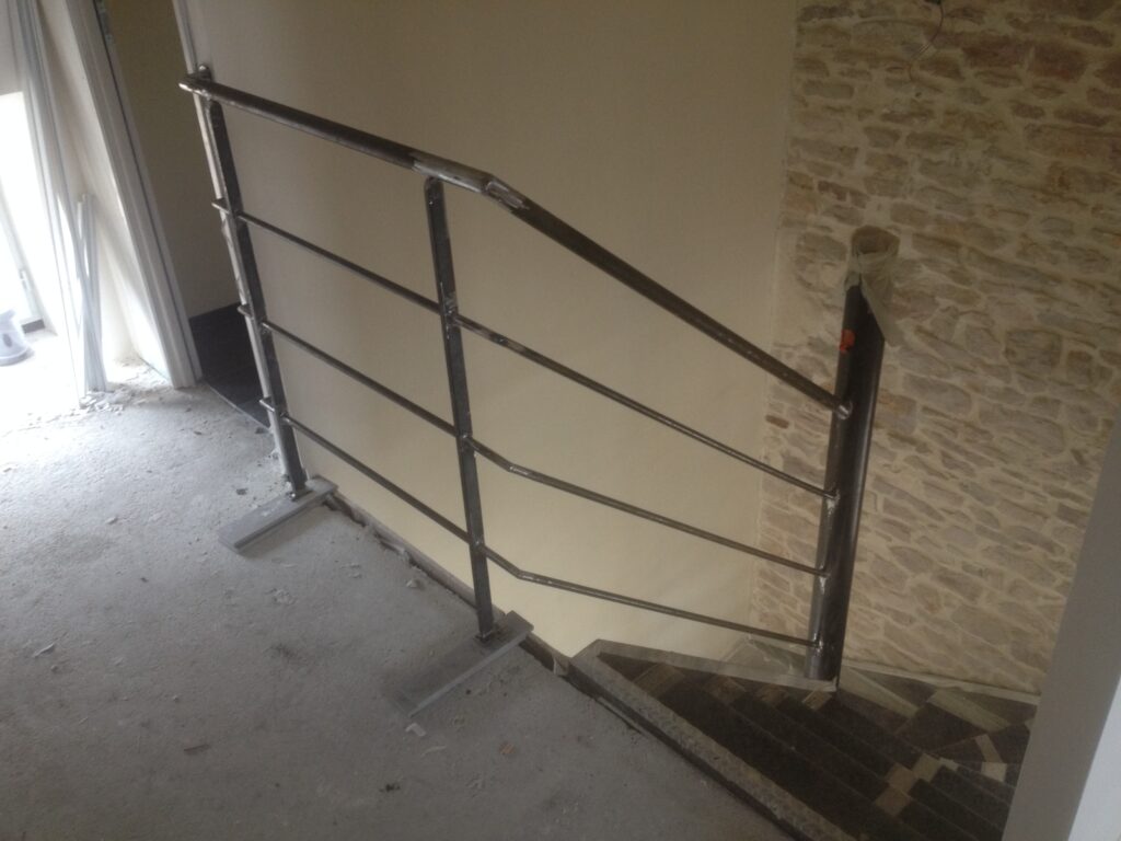 Garde corps personnalisé fabriqué par un artisan à Beaune (21)