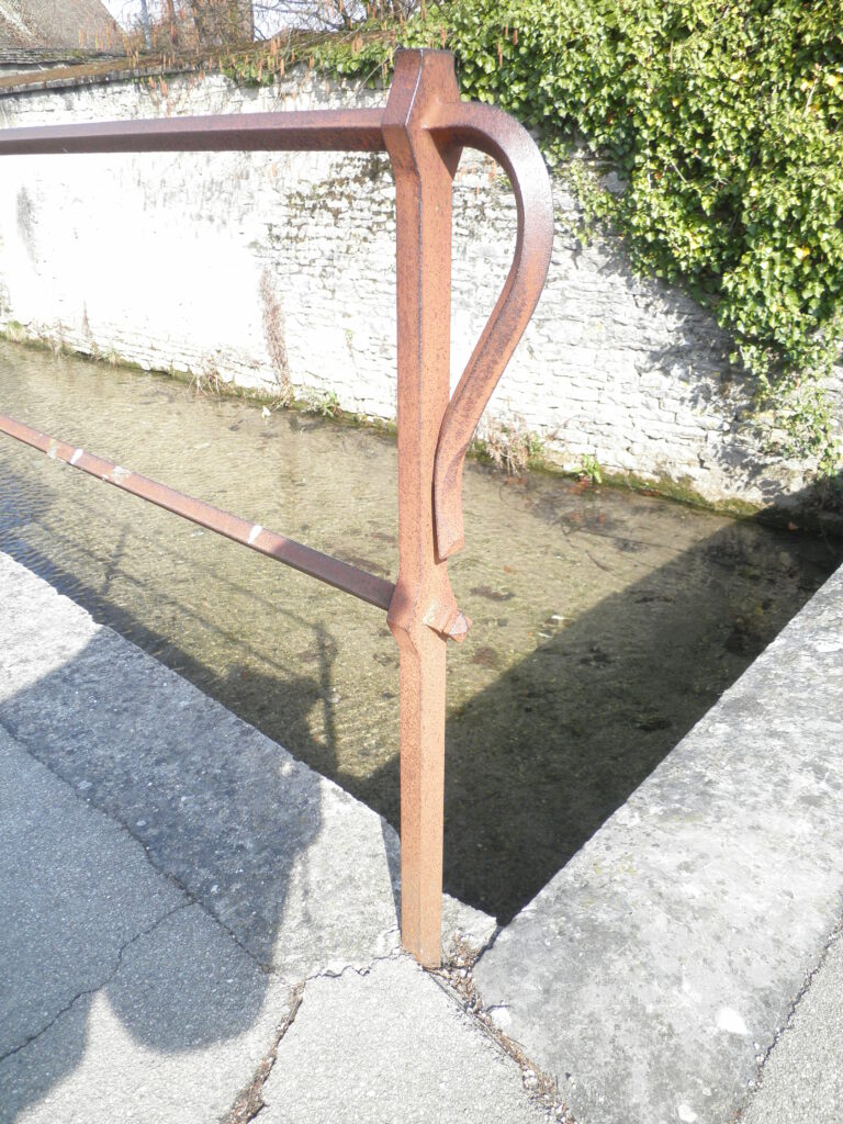 Garde corps personnalisé fabriqué par un artisan à Beaune (21)