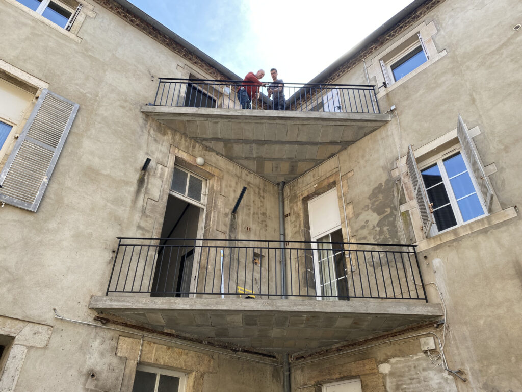 Création de garde-corps pour balcons à Seurre — photo 2