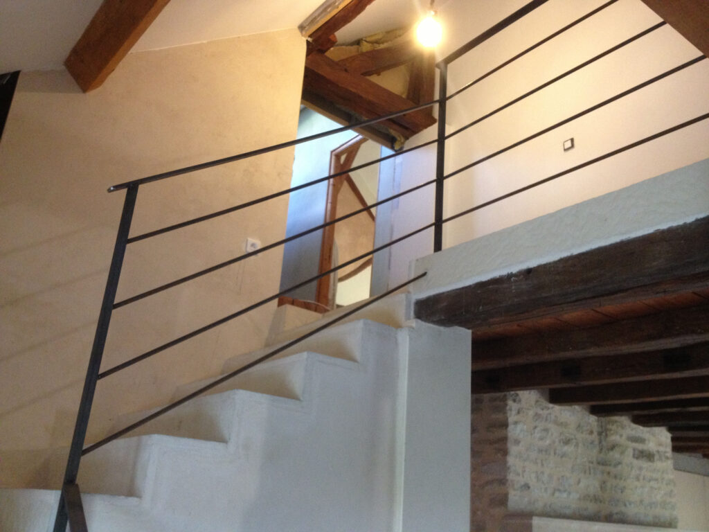 Réalisation d’un garde-corps intérieur à Corgengoux — photo 2