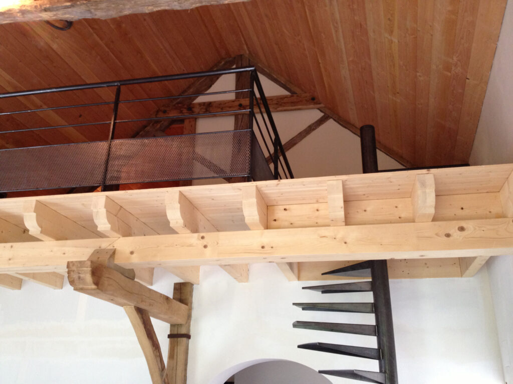 Conception d’un garde-corps de mezzanine à Palleau — photo 2