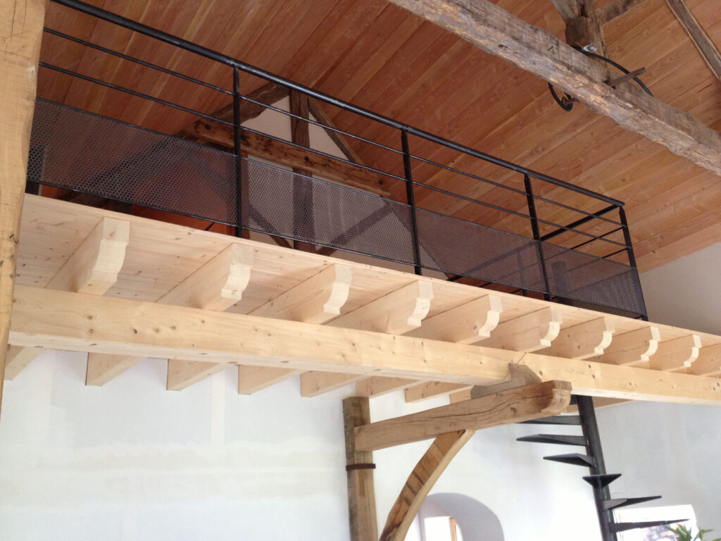 Conception d’un garde-corps de mezzanine à Palleau — photo 4